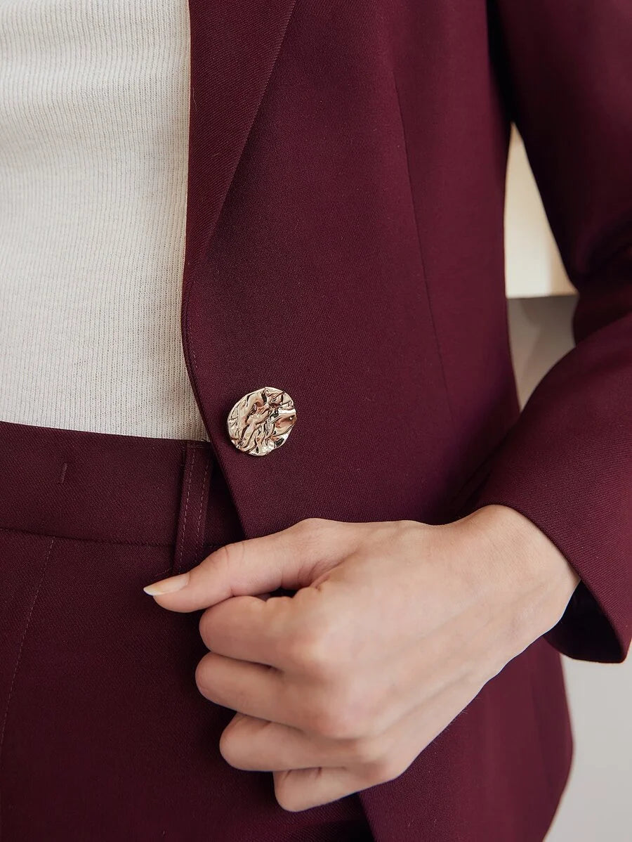 PREMIUM WOOLMIX FITTED BLAZER