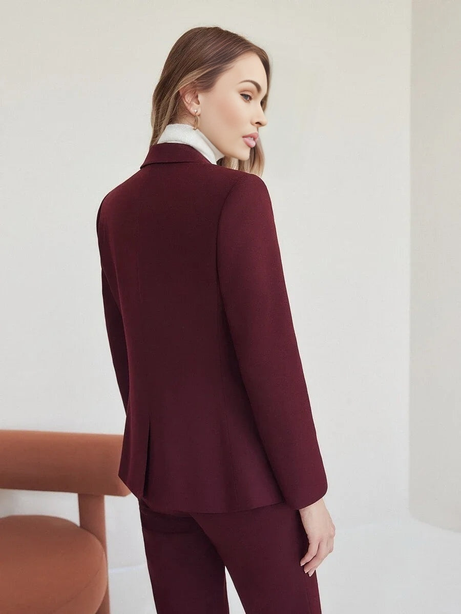 PREMIUM WOOLMIX FITTED BLAZER