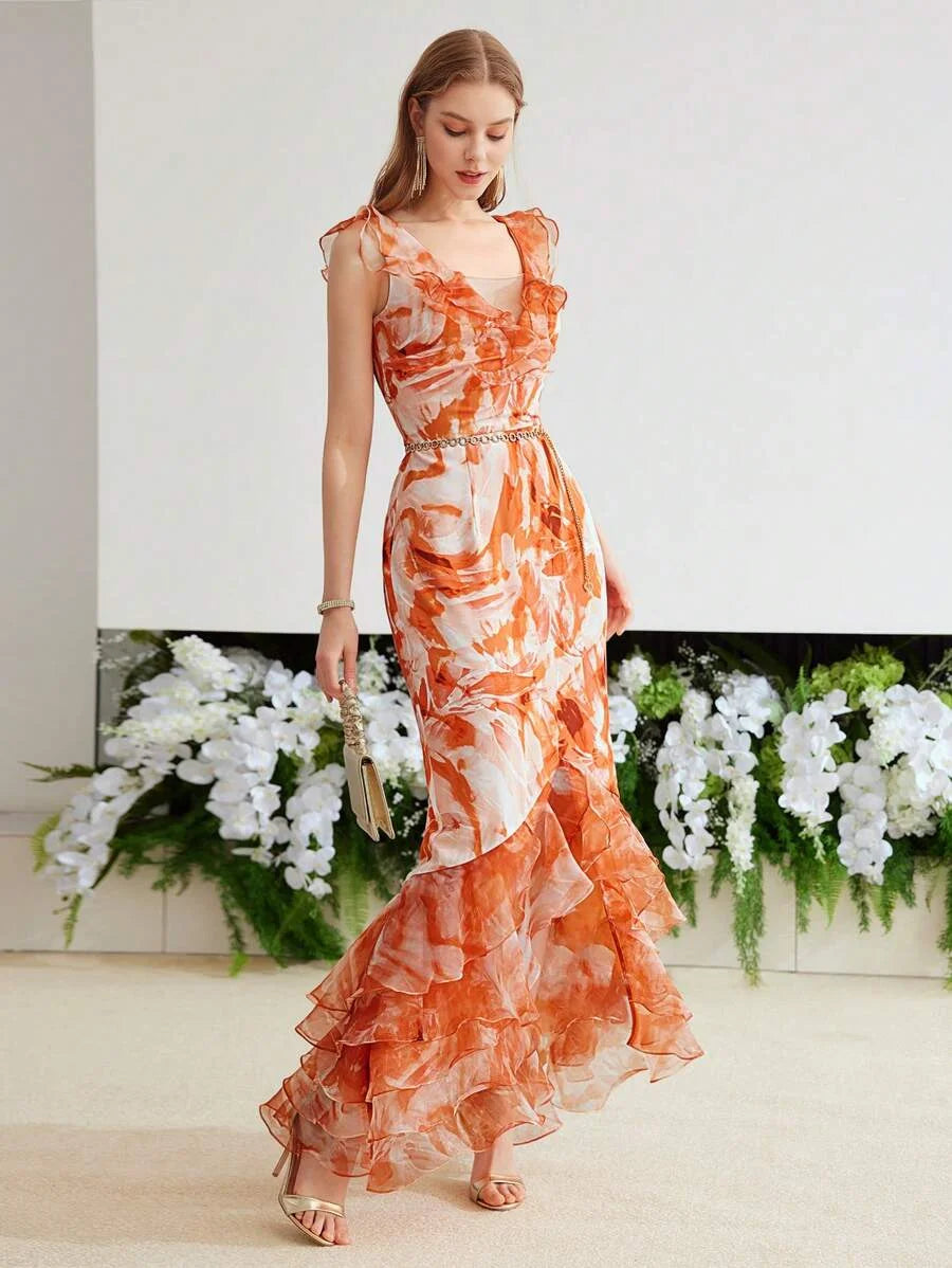 PREMIUM WOVEN BIAS CUT DRESSSUMMER OUTFITS FOR BEACH VACATION