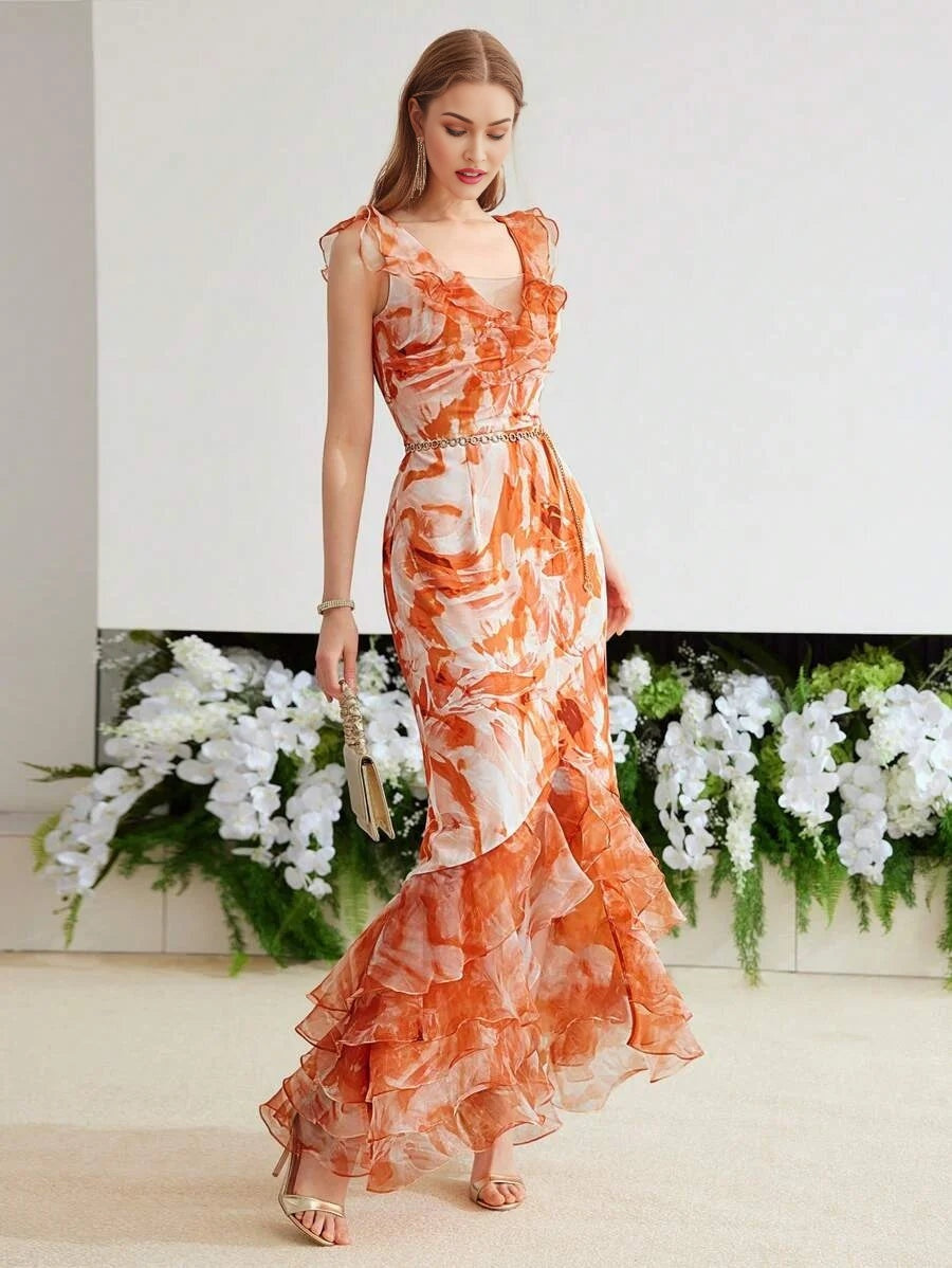 PREMIUM WOVEN BIAS CUT DRESSSUMMER OUTFITS FOR BEACH VACATION