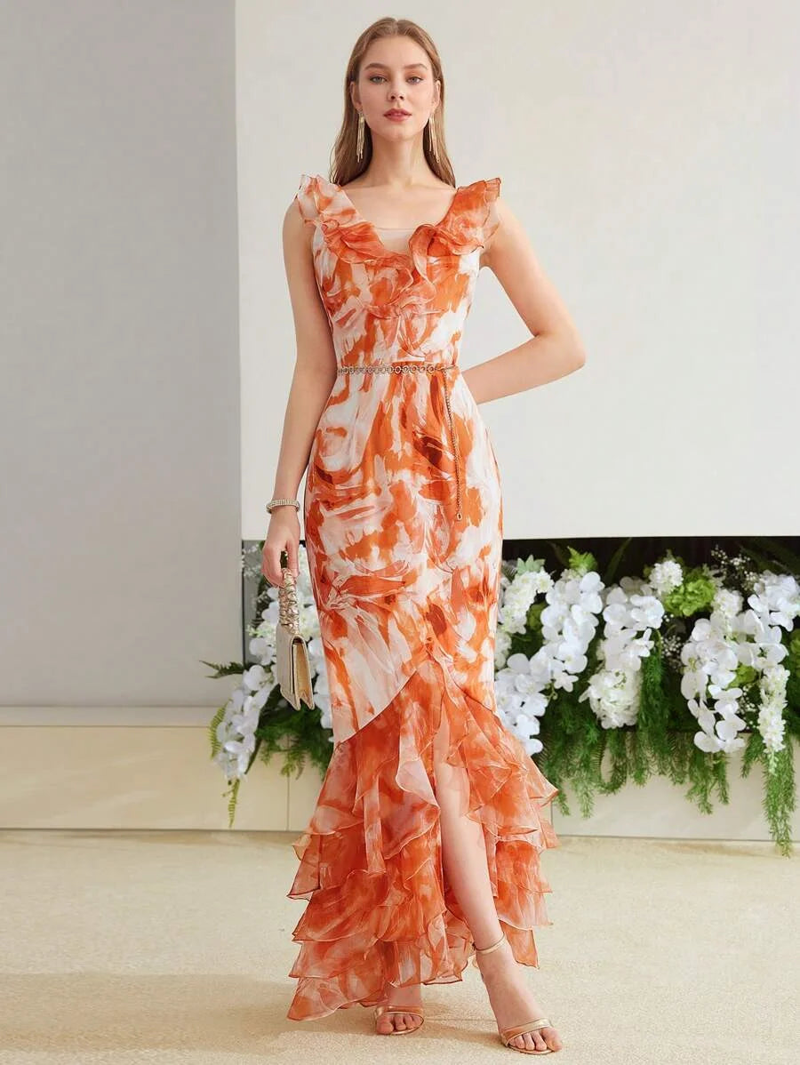 PREMIUM WOVEN BIAS CUT DRESSSUMMER OUTFITS FOR BEACH VACATION