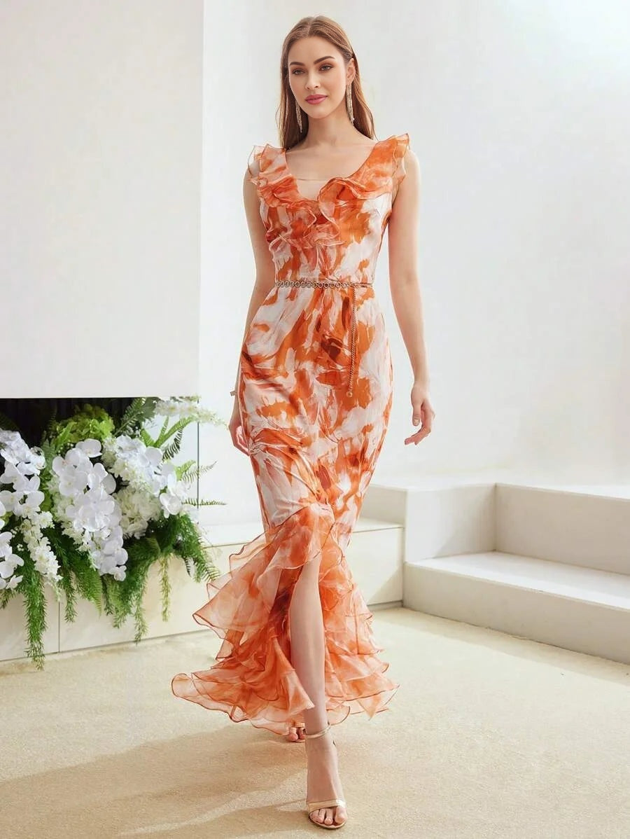 PREMIUM WOVEN BIAS CUT DRESSSUMMER OUTFITS FOR BEACH VACATION