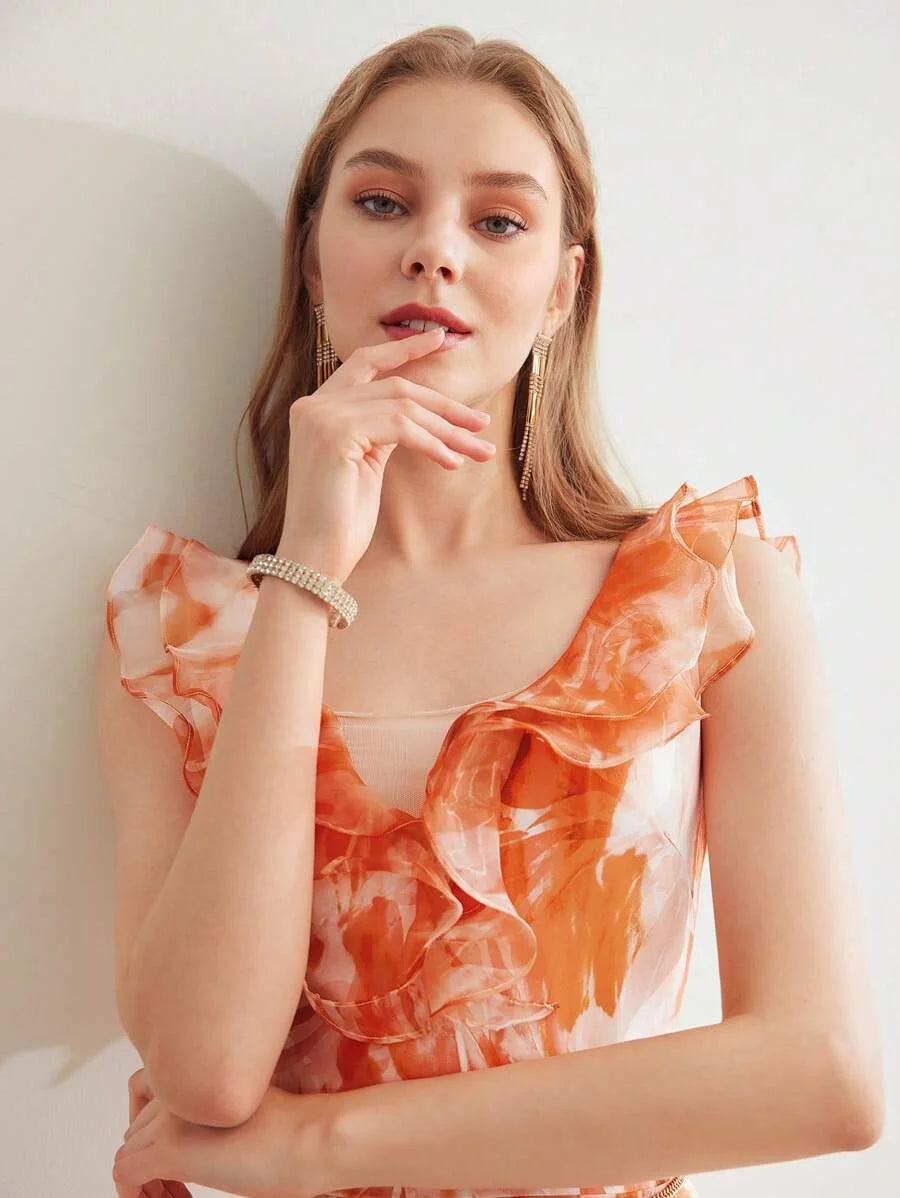 PREMIUM WOVEN BIAS CUT DRESSSUMMER OUTFITS FOR BEACH VACATION