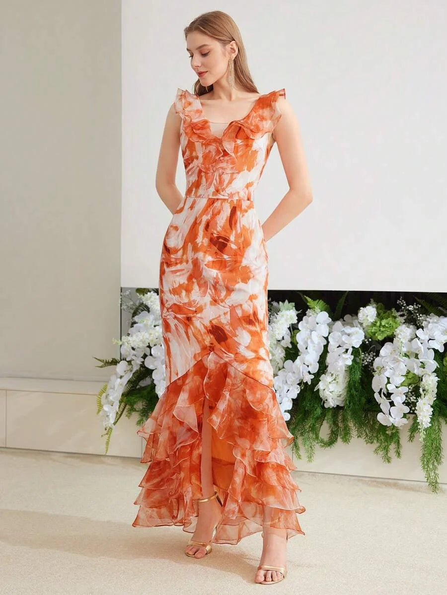 PREMIUM WOVEN BIAS CUT DRESSSUMMER OUTFITS FOR BEACH VACATION