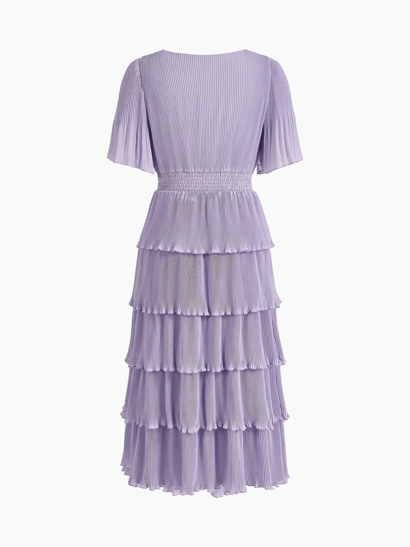 PREMIUM WOVEN FITTED PLEATED DRESSSUMMER OUTFITS