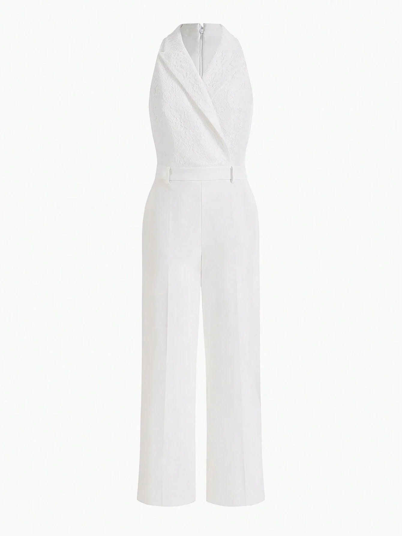 PREMIUM WOVEN STRUCTURED PRESS CREASE JUMPSUITHOLIDAY PARTY BIRTHDAY FORMAL EVENING OCCASSION