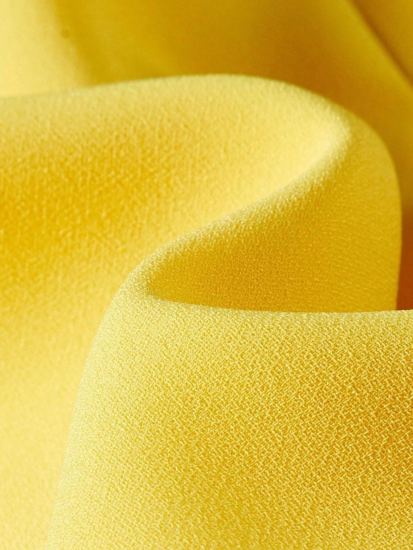 PREMIUM WOVEN TIE NECK RUFFLE TRIM DRESS FOR WOMENSUMMER OUTFITS