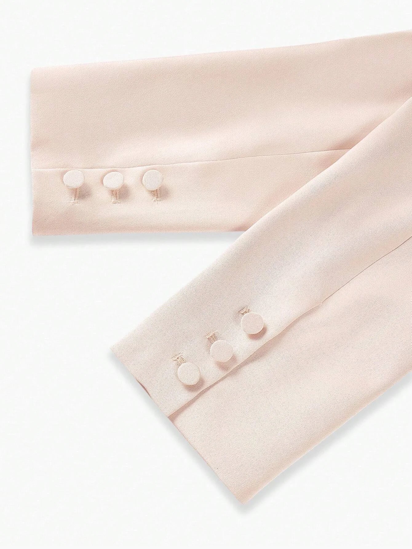 PREMIUM WOVEN WOMENS LAPEL COLLAR DOUBLEBREASTED BLAZERHOLIDAY PARTY BIRTHDAY FORMAL EVENING