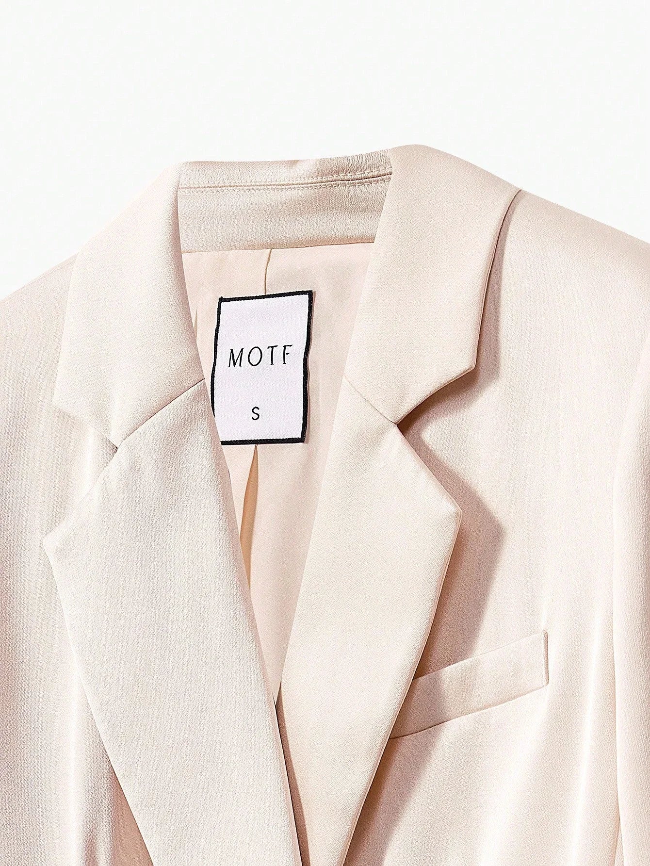 PREMIUM WOVEN WOMENS LAPEL COLLAR DOUBLEBREASTED BLAZERHOLIDAY PARTY BIRTHDAY FORMAL EVENING