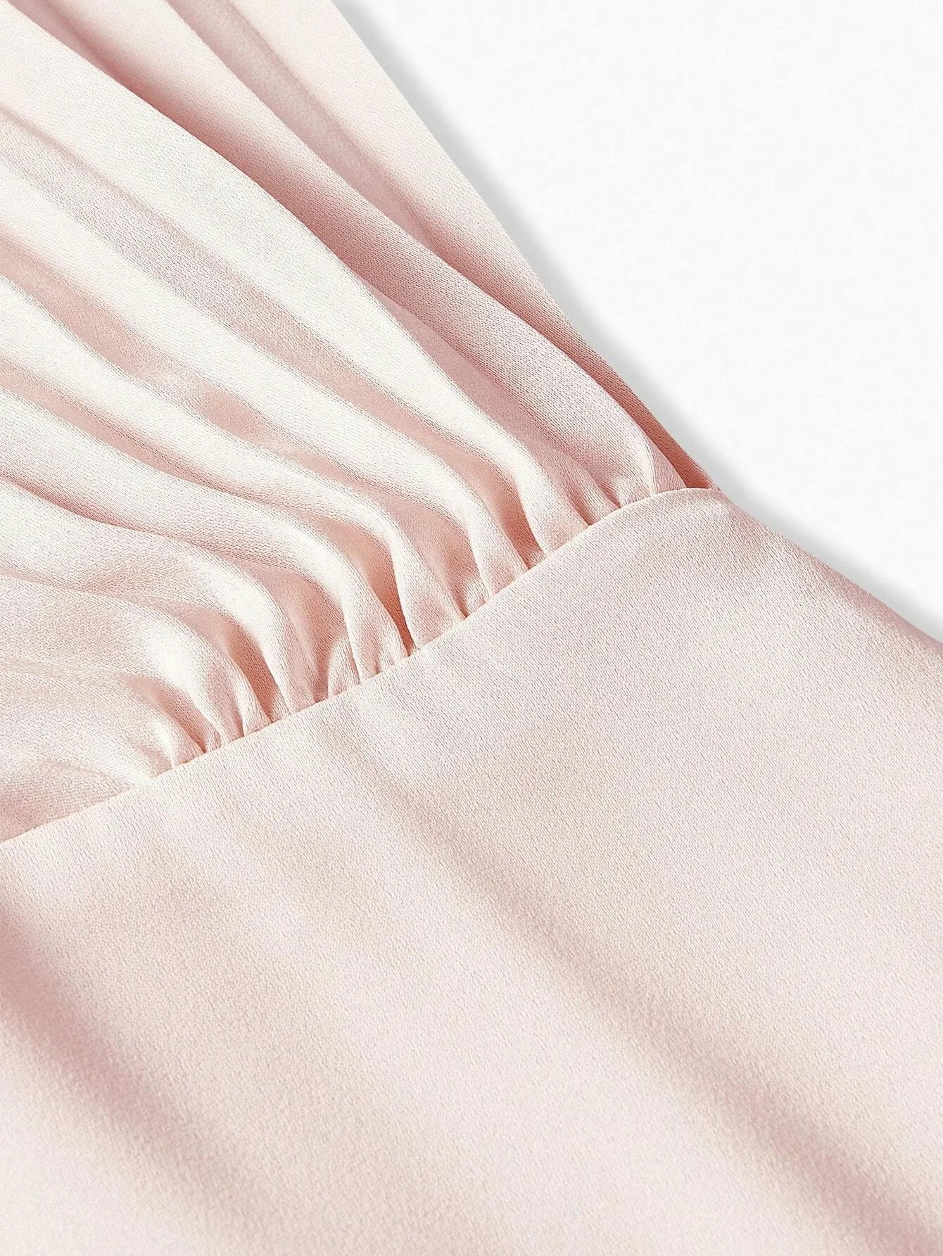 PREMIUM WOVEN WOMENS SOLID PLEATED BATWING SLEEVE DRESS WEDDING GUEST DRESS WOMEN