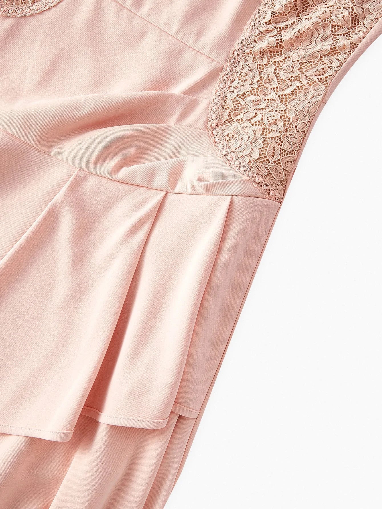 PREMIUM WRAP ASYMMETRICAL NECK DRESS