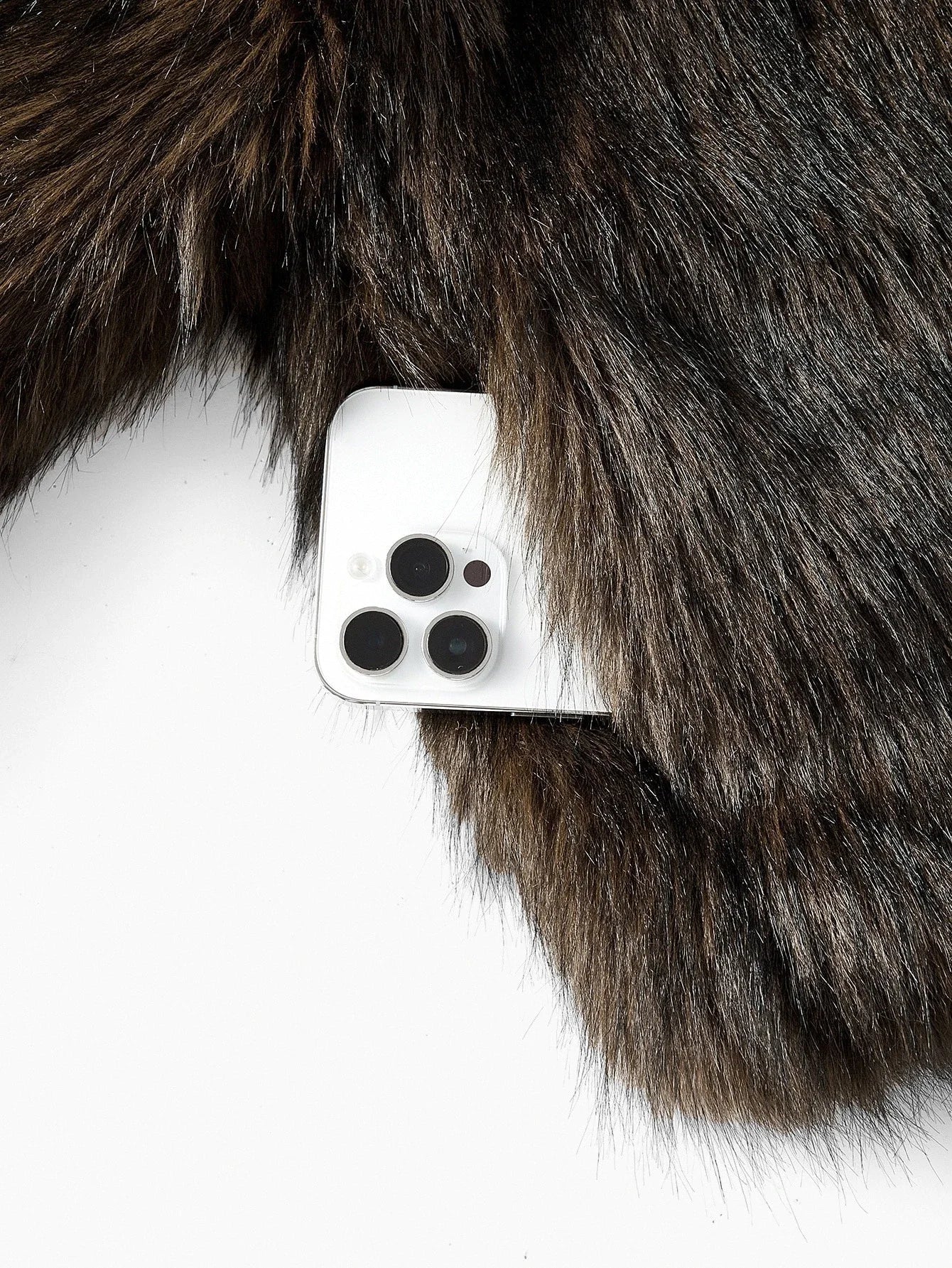 PREMIUM ZIP UP FAUX FUR COAT