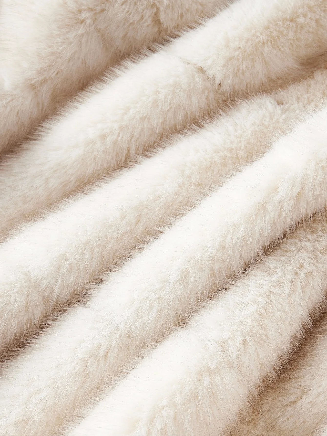 PREMIUM ZIP UP FAUX FUR COAT FALL WINTER