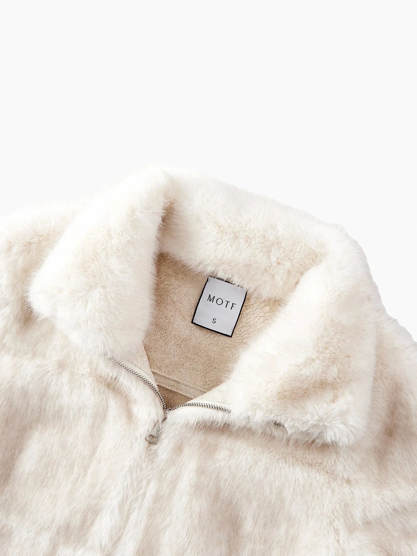 PREMIUM ZIP UP FAUX FUR COAT FALL WINTER