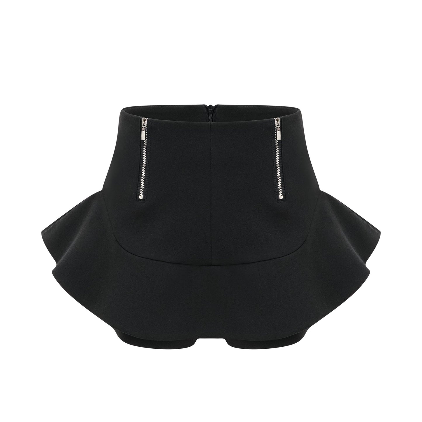 Priscille layered flouncehem shorts
