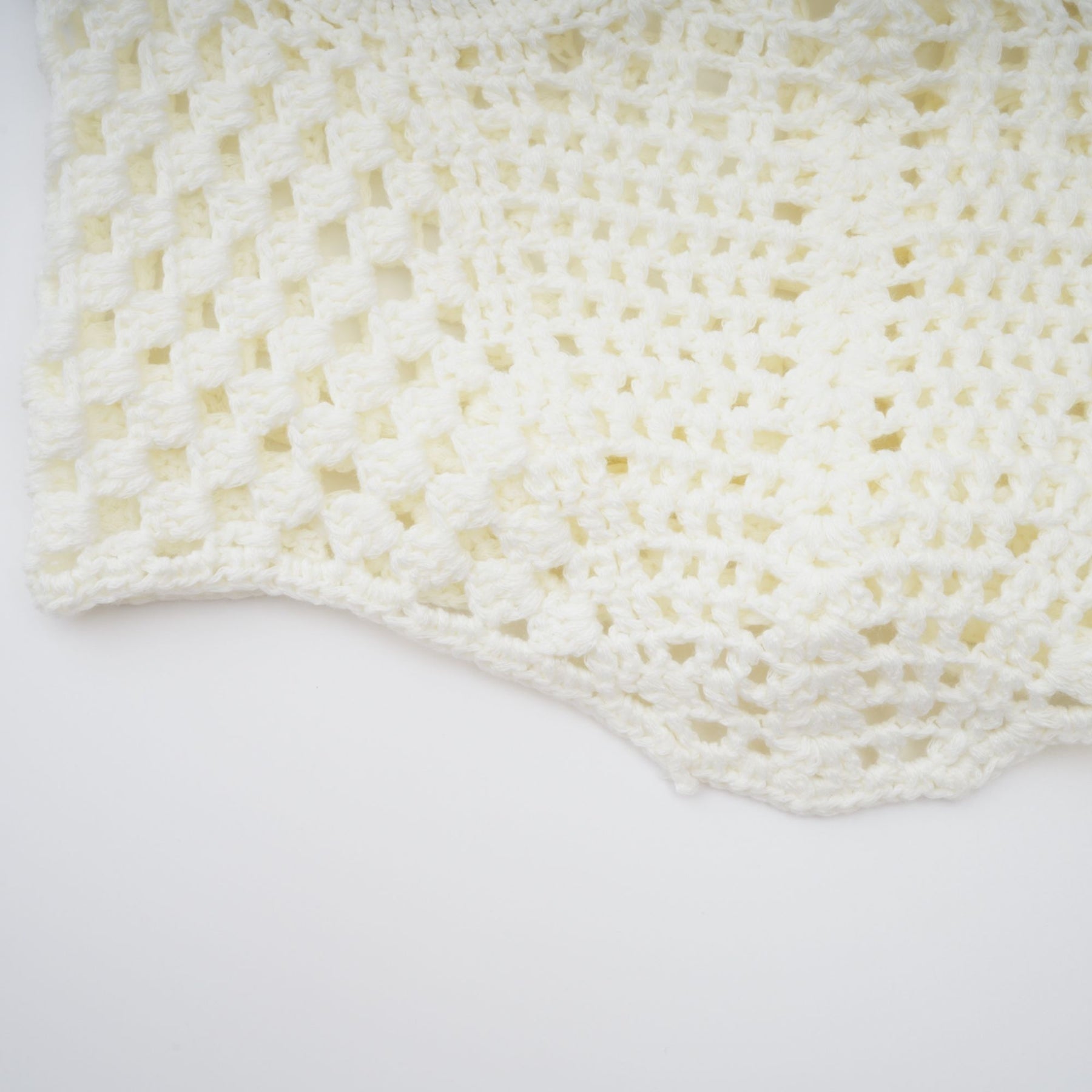 Prunelle Crochet Knit TwoPiece Top and Skirt Set