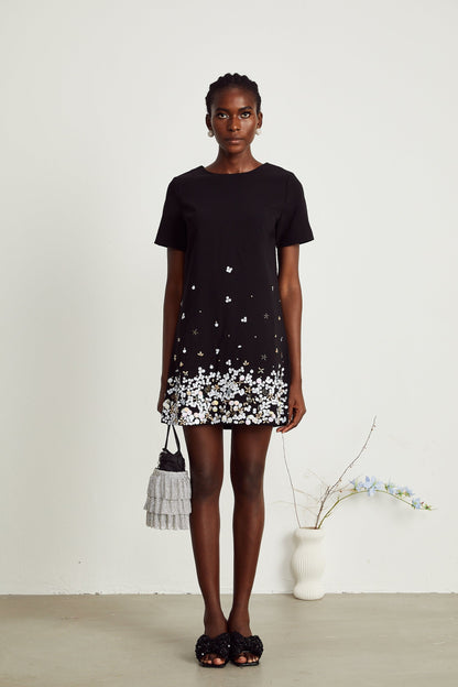 Rachel crystalembellished mini dress