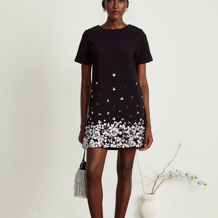 Rachel crystalembellished mini dress