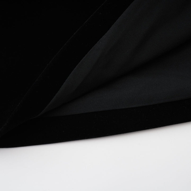 Reeva bowembellished velvet mini dress