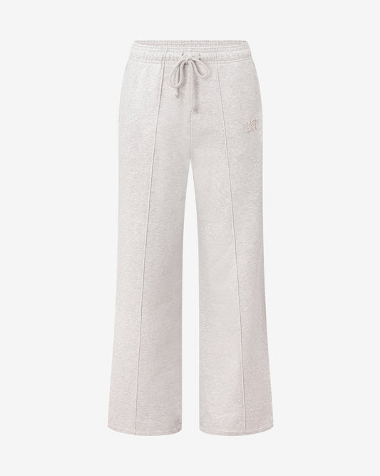 Relaxed fit wide - leg sweatpants for casual comfort - Grey