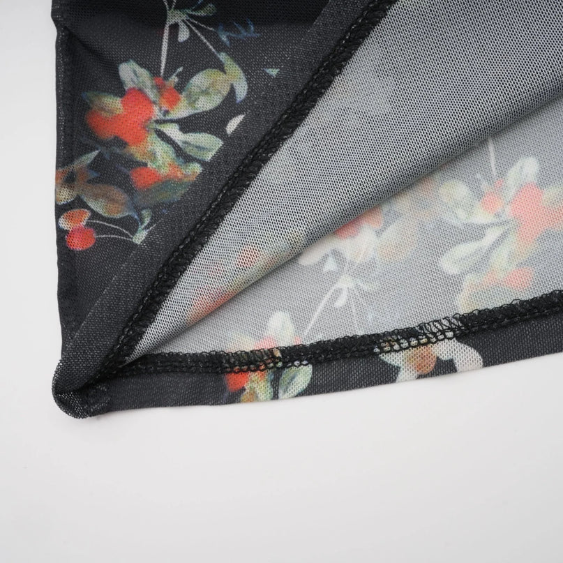 Renée floralprint layered midi dress