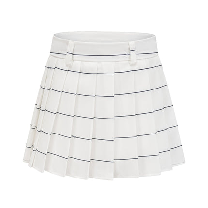 Rinata White Top Skirt Matching Set Polyester Spandex