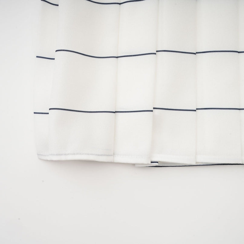 Rinata White Top and Skirt Matching Set
