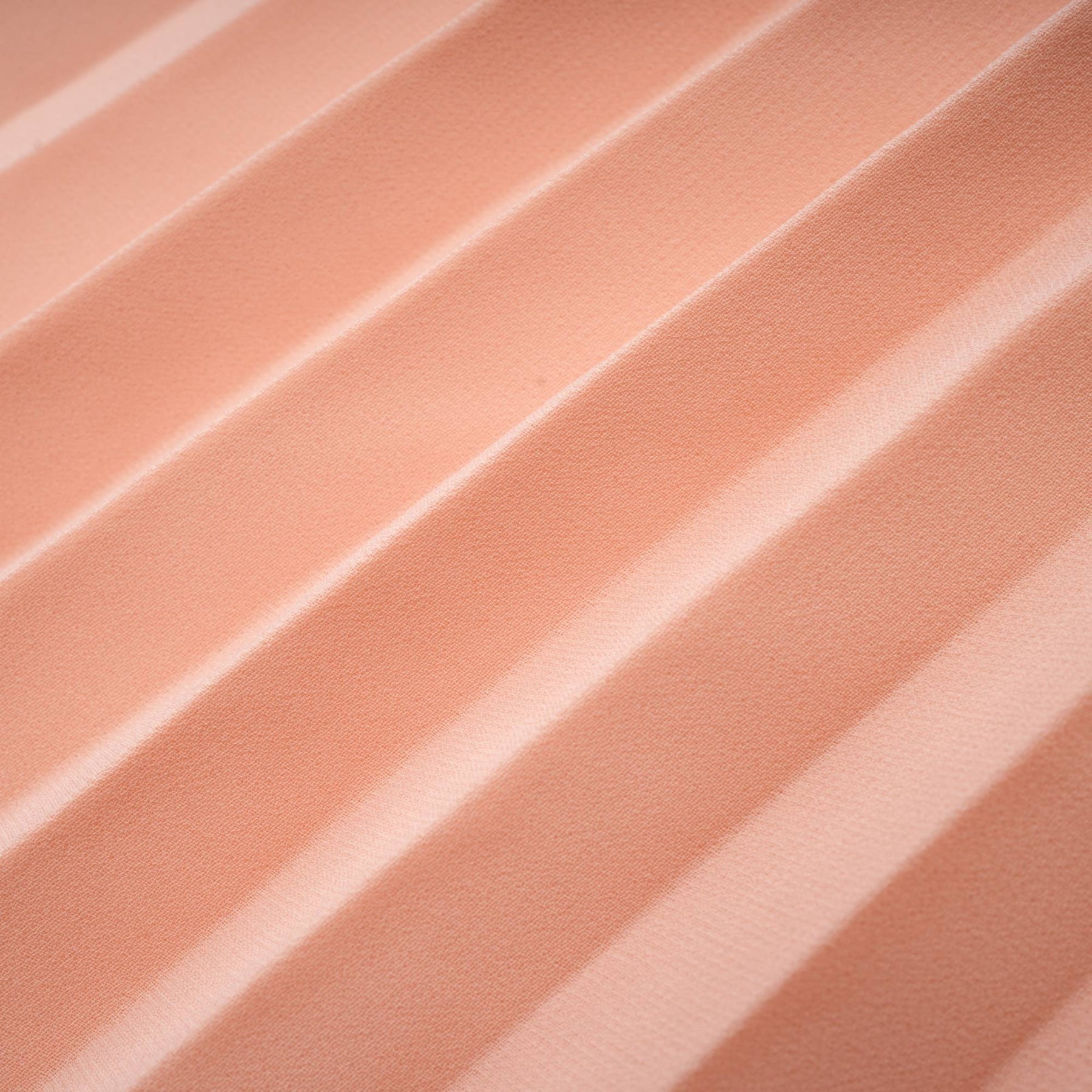 Rosa plissiertes Stufenkleid Olympe in Midilänge