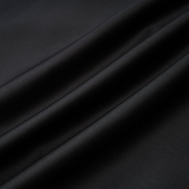 Rosanna Black Maxi Dress with Pleated Detailing and Flared Hem