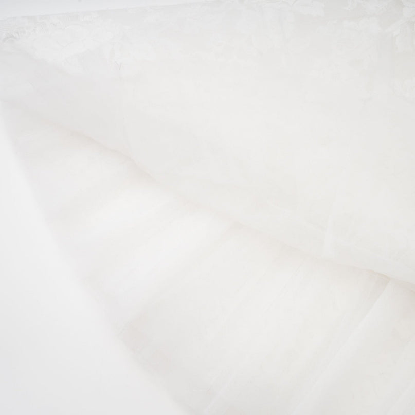 Rosetta White Lace Bowknot Sleeveless Dress