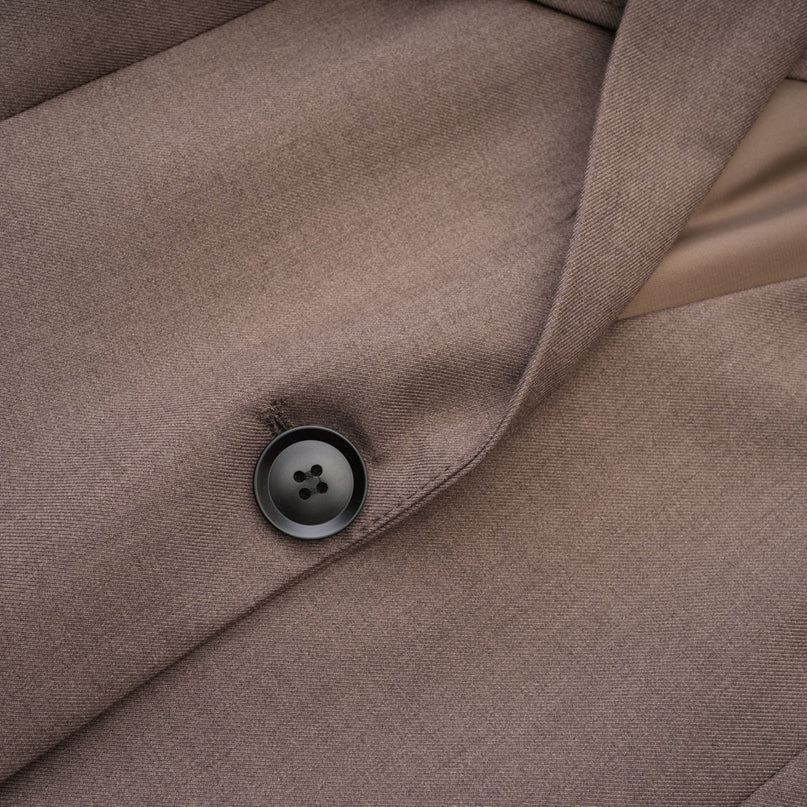 Rylee Brown Trench Coat with Scarf Detailing and Front Button Fastening