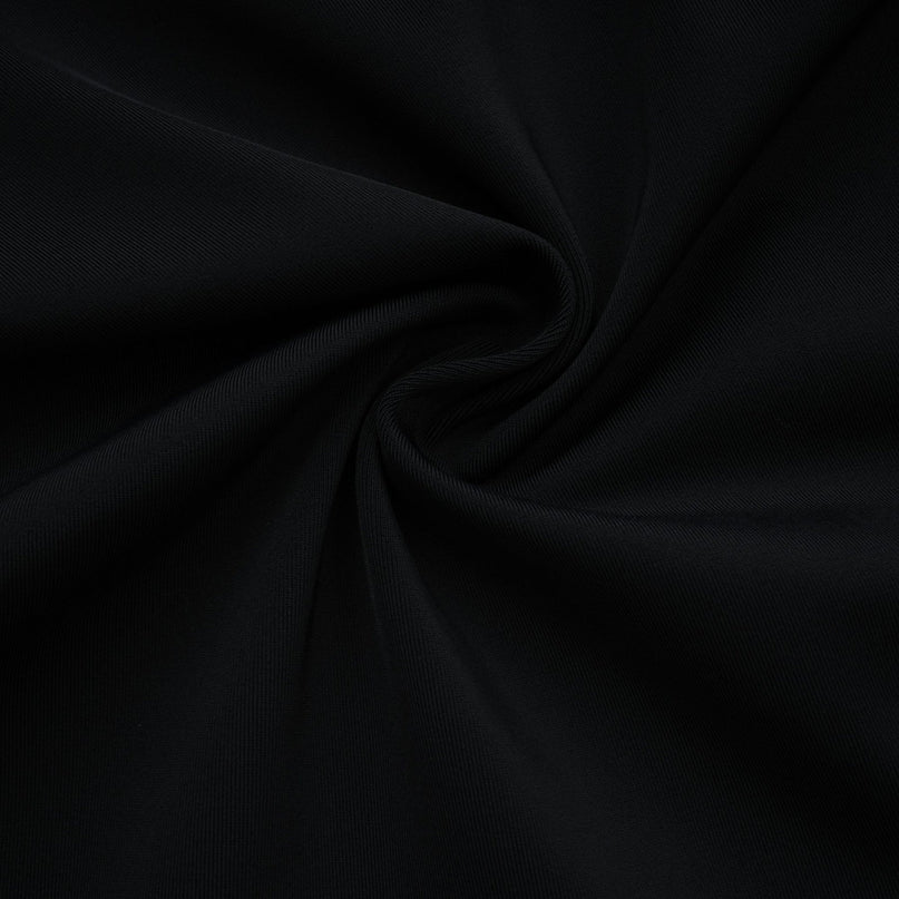 Samantha Black Maxi Dress with Pearl Embellishments and Button Detailing