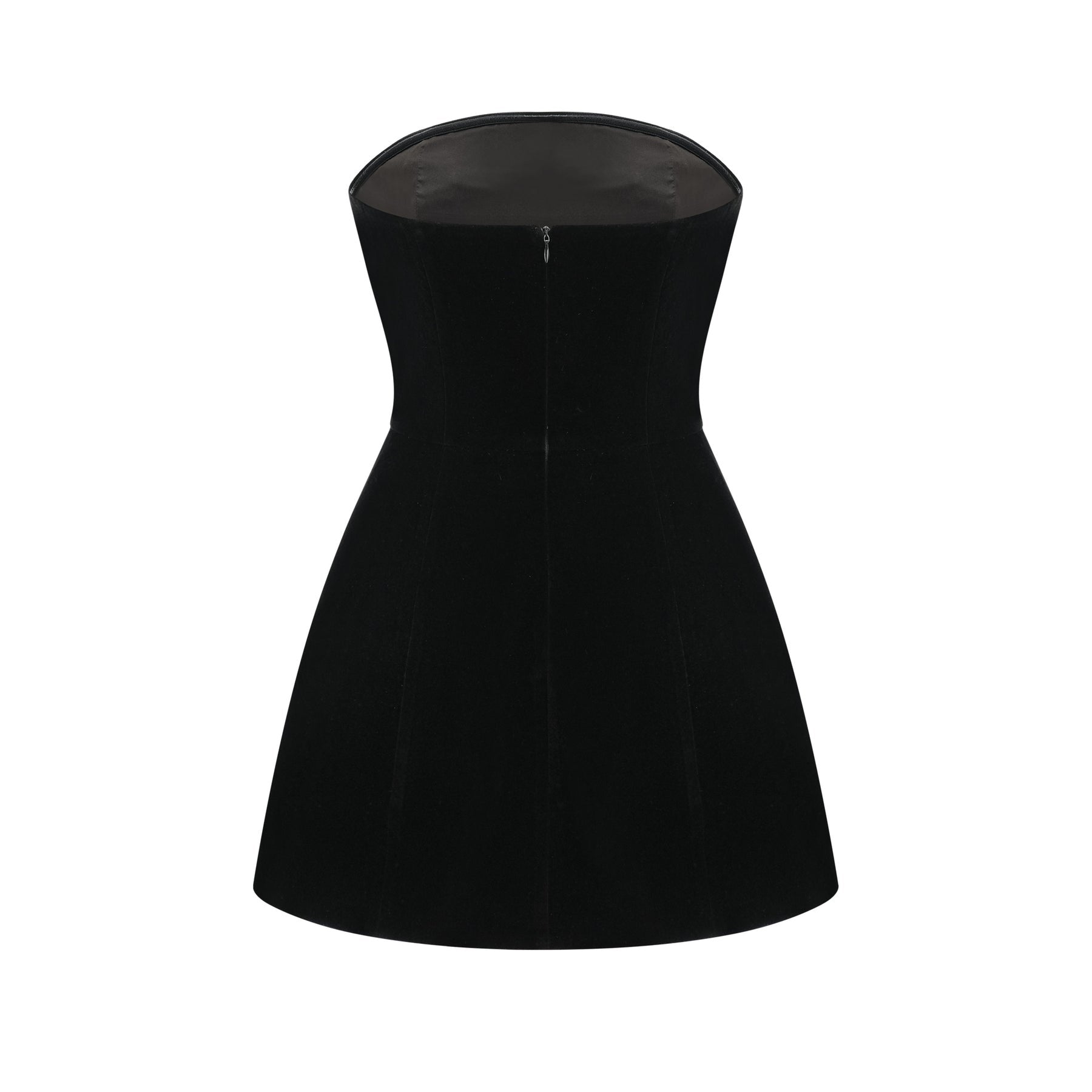 Sandrine crystalembellished velvet mini dress