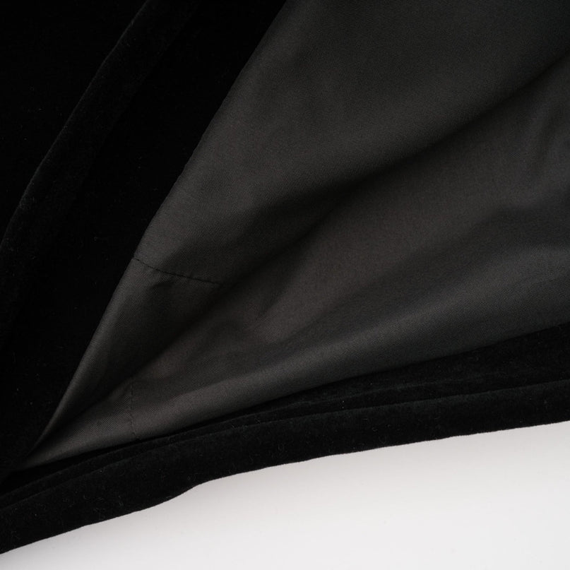 Sandrine crystalembellished velvet mini dress