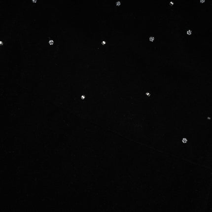 Sandrine crystalembellished velvet mini dress