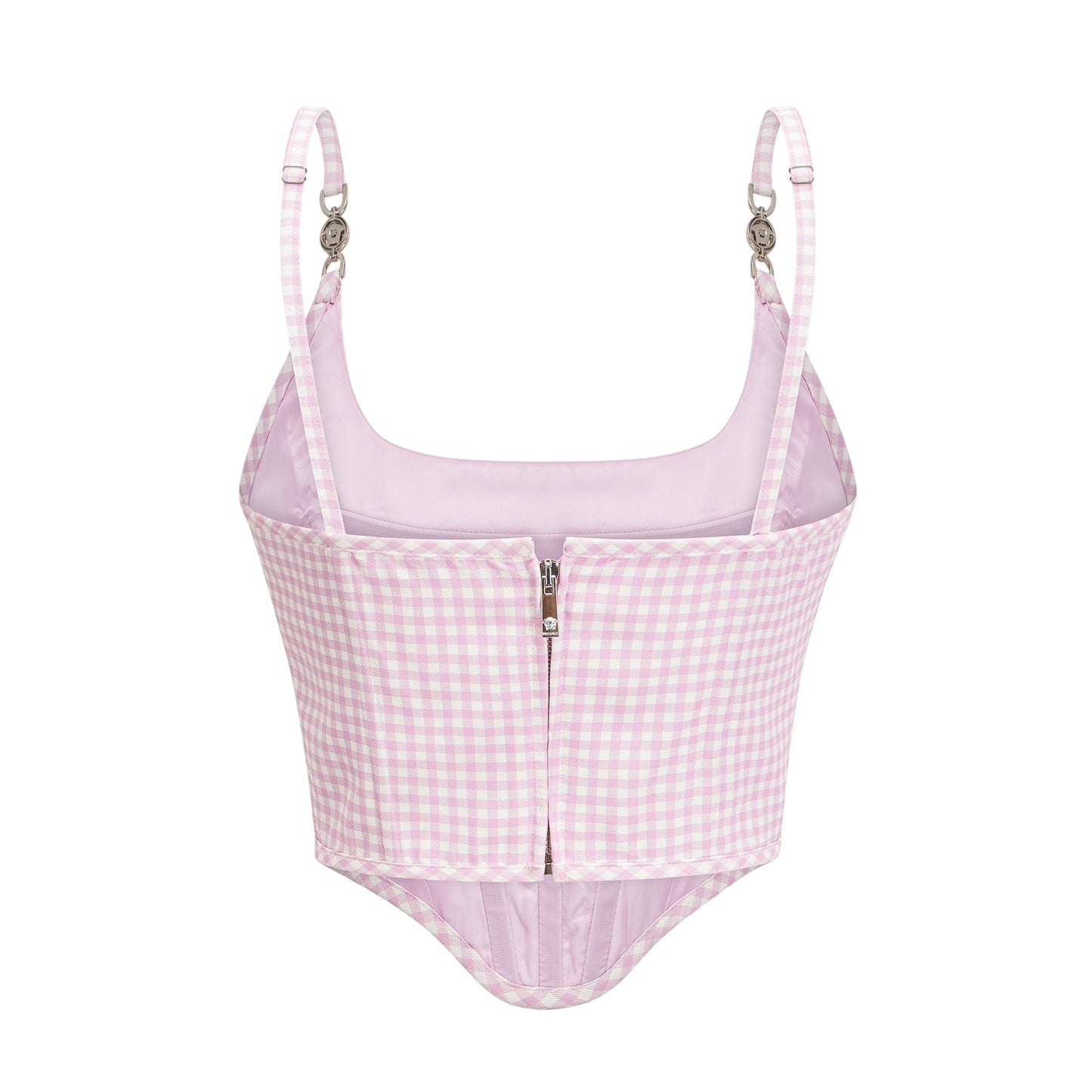Sandrine ginghamcheck top  skirt matching set