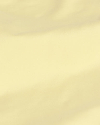 Scoop neck cropped knit sweater - Yellow