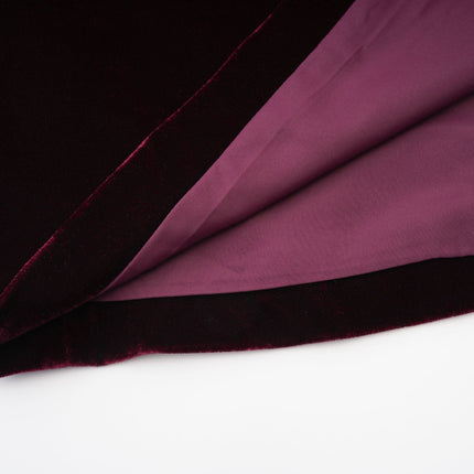 Shayla Purple Velvet Off-the-Shoulder Dress