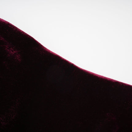 Shayla Purple Velvet Off-the-Shoulder Dress