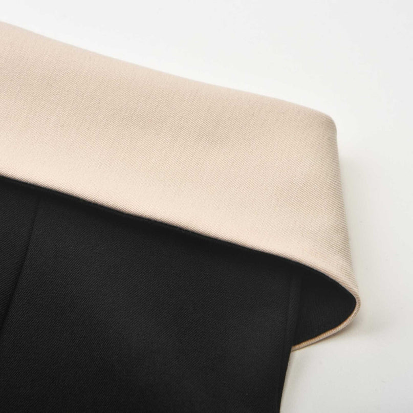 Silvestra Bustier Top & Panelled Trousers Set in Neutrals & Black