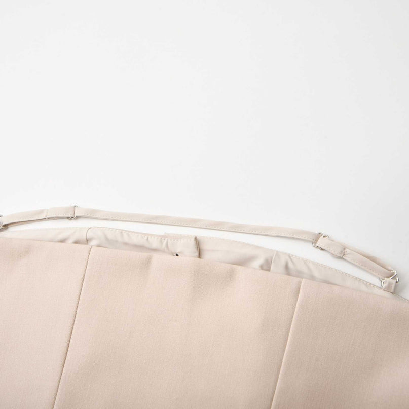 Silvestra Neutrals & Black Bustier Top Panelled Trousers Set