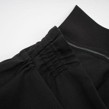 Simona Black Off-Shoulder Bowknot Mini Dress Pleated Design Rear Zip Fastening 88% Polyester 12% Spandex