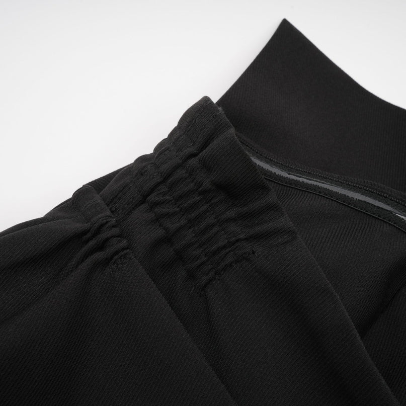 Simona Black Off-Shoulder Bowknot Mini Dress Pleated Design Rear Zip Fastening 88% Polyester 12% Spandex