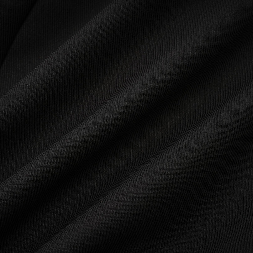 Simona Black Mini Dress with Bowknot Detail and Pleated Design