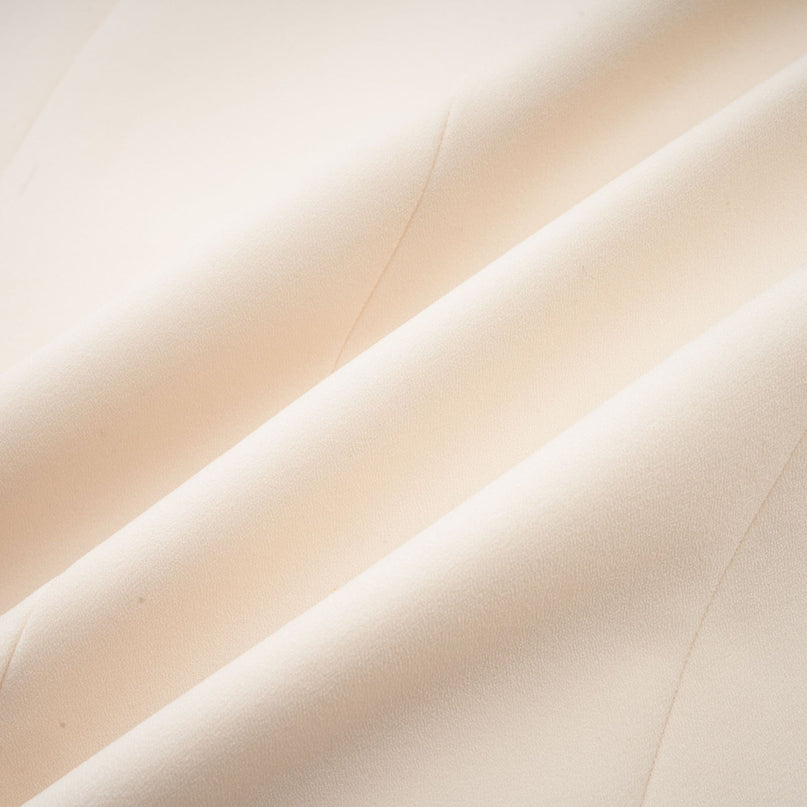 Simonetta Neutrals Sequined Blazer with Crystal Embellishment V-Neckline Long Sleeves Buttoned Cuffs Wrap Design Press-Stud Button Fastening 75% Cotton 25% Terylene Fiber