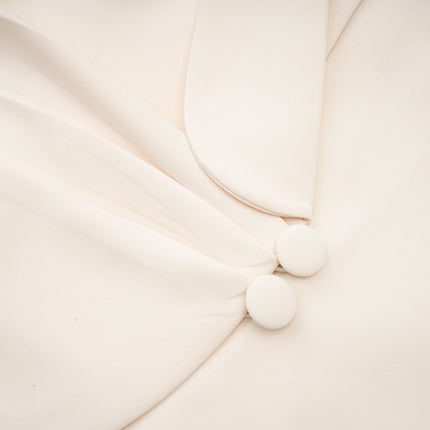 Simonetta Sequined Blazer Neutrals Elegant Glamour