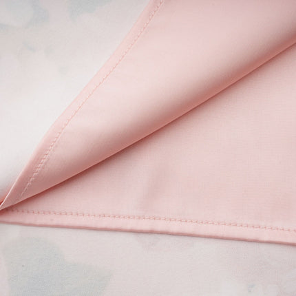 Skye Pink Satin Floral Bustier Maxi Dress with Rear Slit