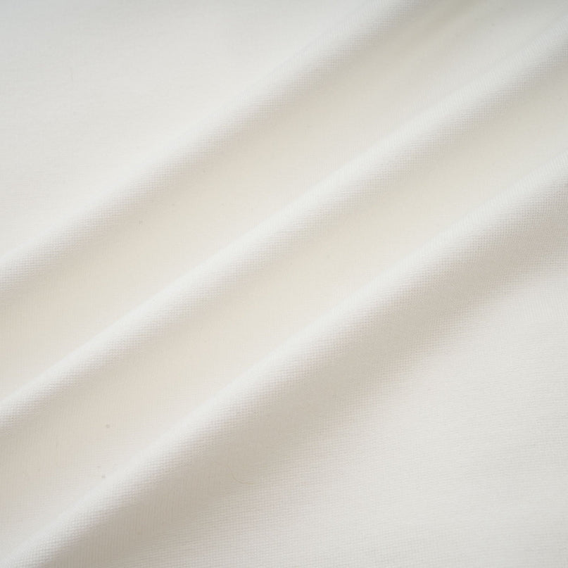 Skye White Cropped Top Long Sleeve Cowl Neck Ruched Detailing