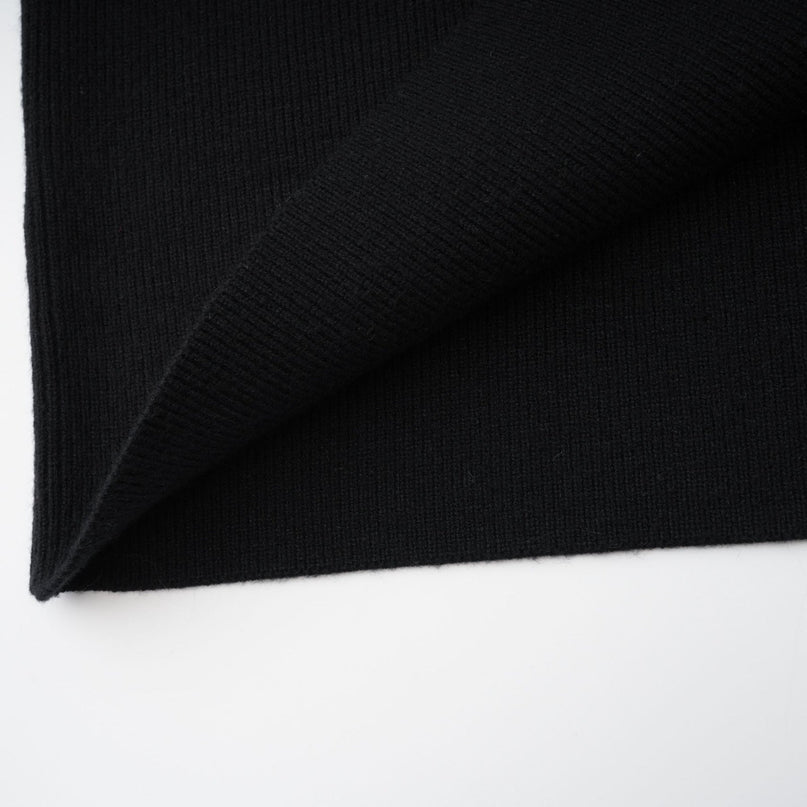 Skylar Black Off-shoulder Mini Dress with Faux-Fur Collar and Cuffs