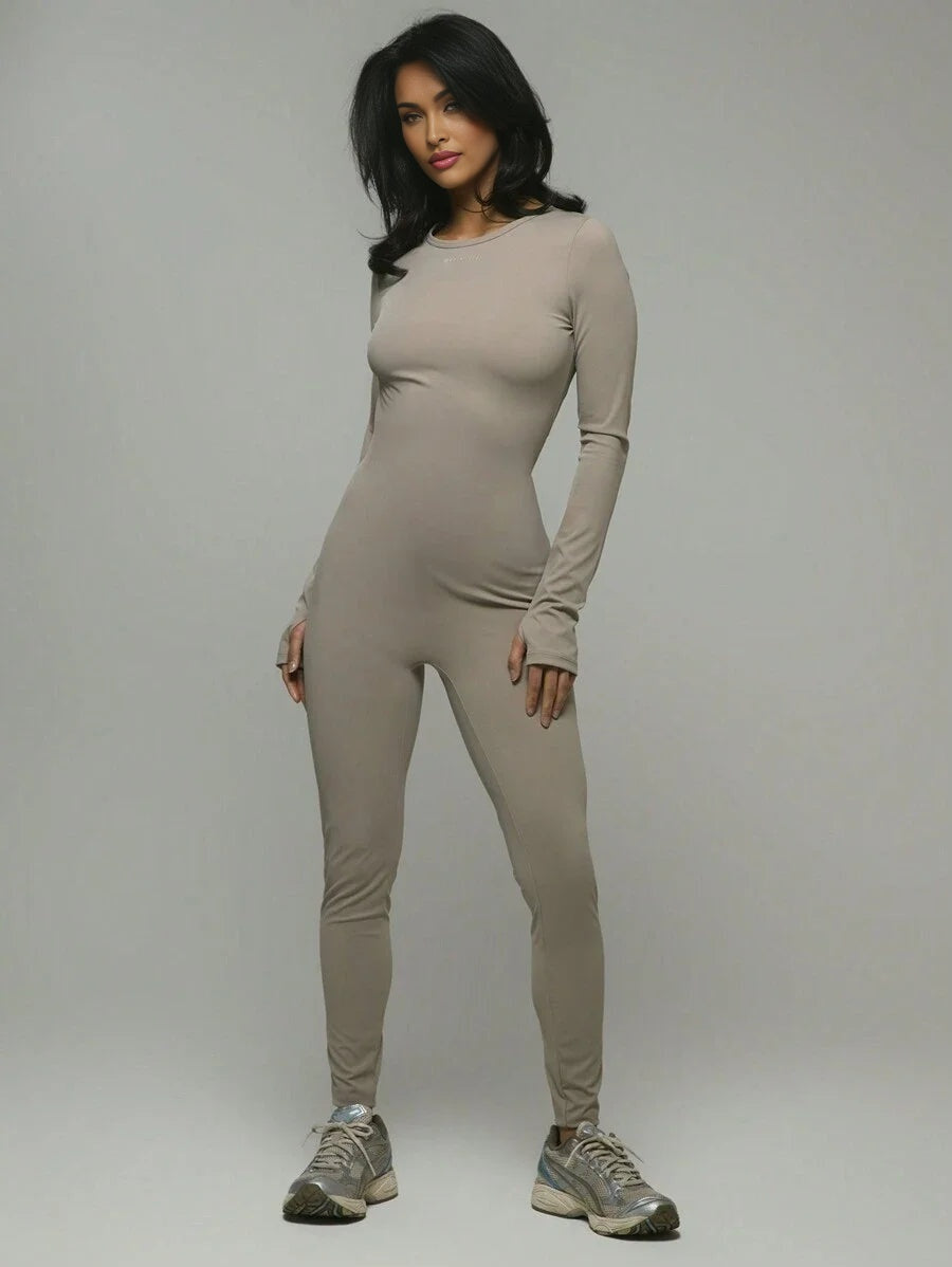 Sleeve Seamless Musera Sport Jumpsuit Padel Tennis Pickleball Gym Fitness